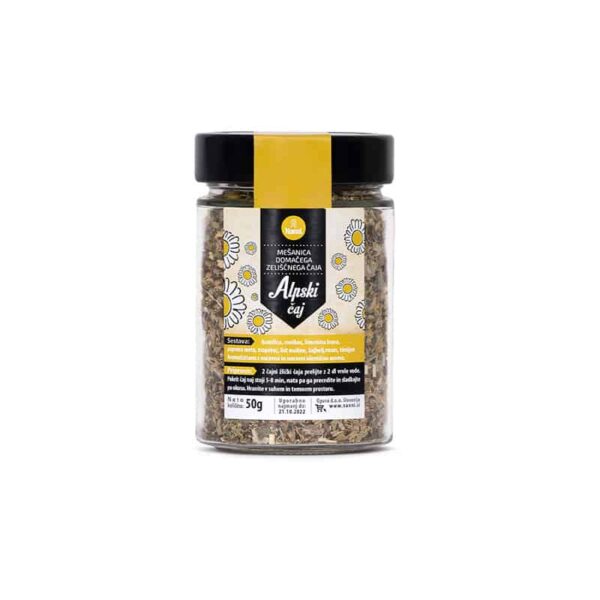 Alpski Čaj V Kozarčku 50g Zeliščni čaj 50g