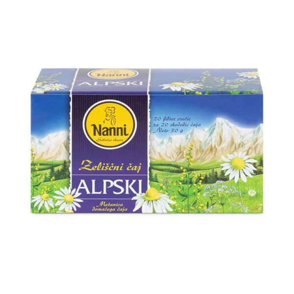 Nanni Čaji - Alpski 30g Zeliščni čaj 30g