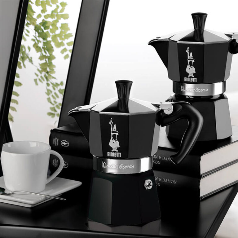 BIALETTI Kafetiera Moka Express Črna Nanni